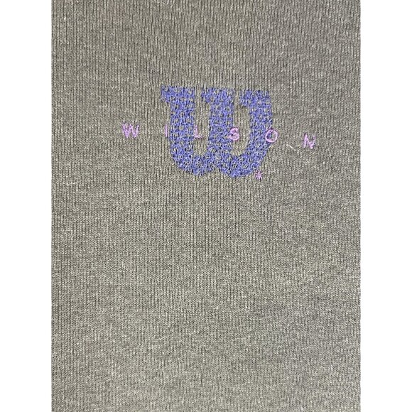 VTG Wilson Mens 2XL Sweatshirt Sweater Crewneck Pullover Preppy USA 90s Retro - Picture 4 of 10